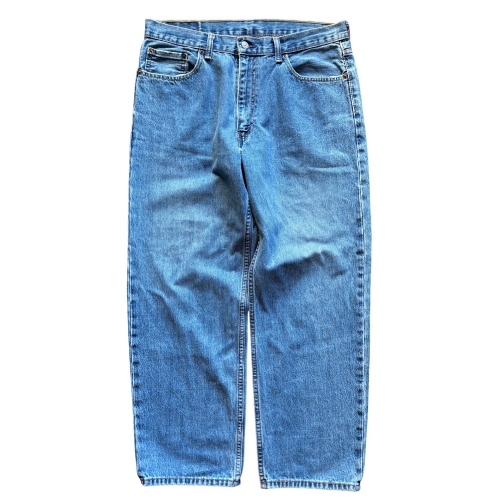 Levi's Relaxed 550 Blue Denim Jeans 36x29